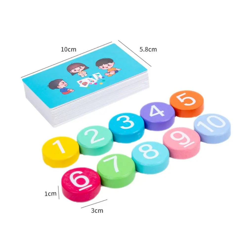 Montessori Logical Thinking Wooden Matching Puzzles