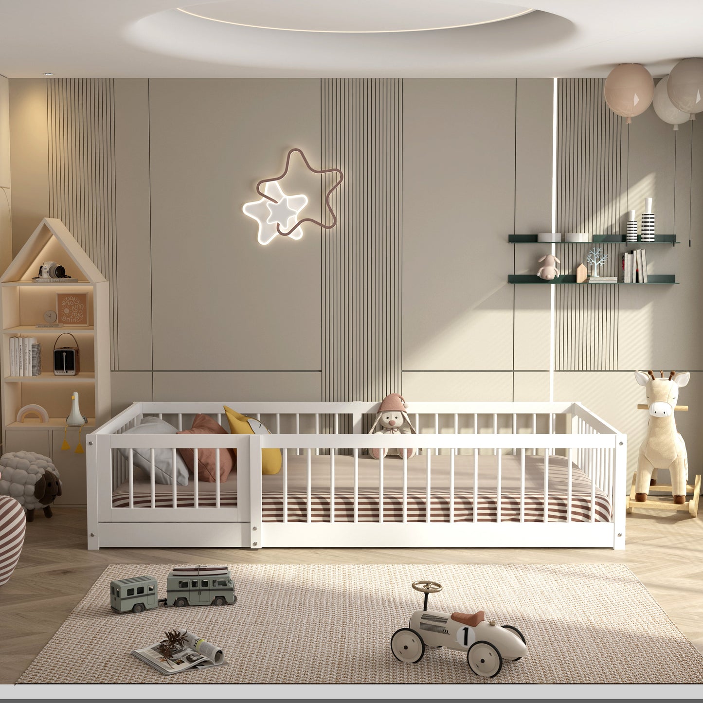 Montessori Natural Floor Bed