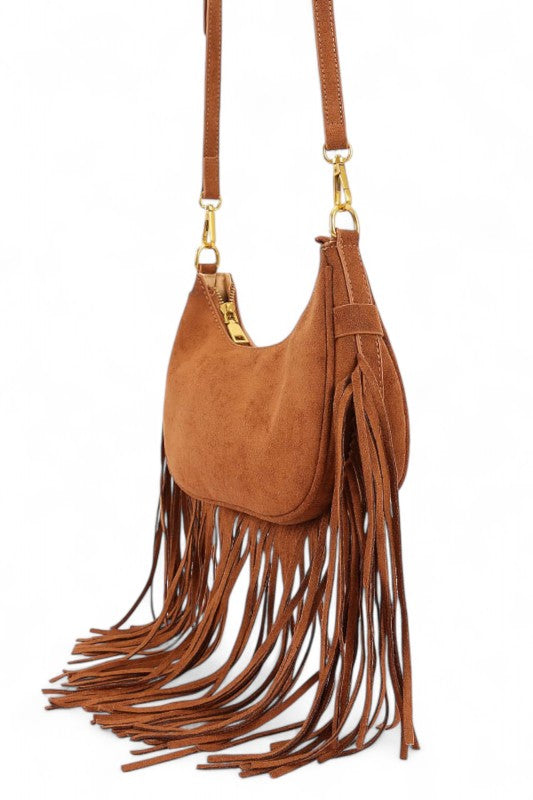 Fringe Boho Crossbody Bag