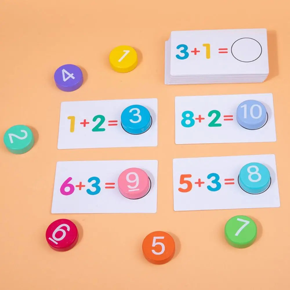 Montessori Logical Thinking Wooden Matching Puzzles