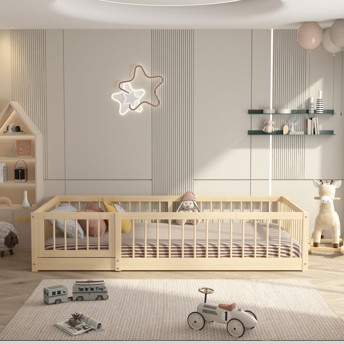 Montessori Natural Floor Bed