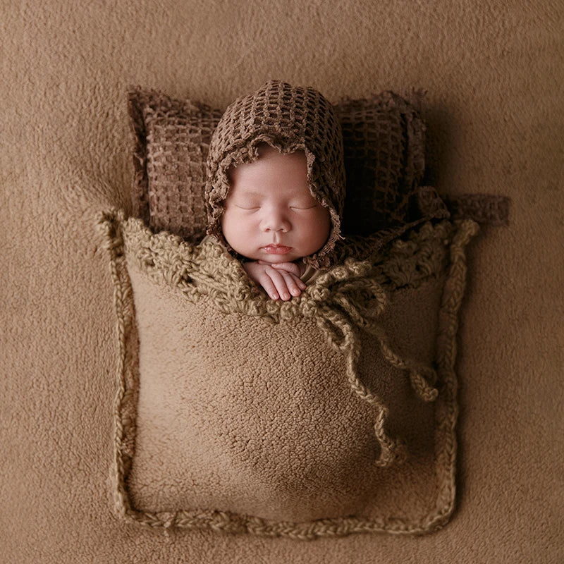 Newborn Photography Props Brown