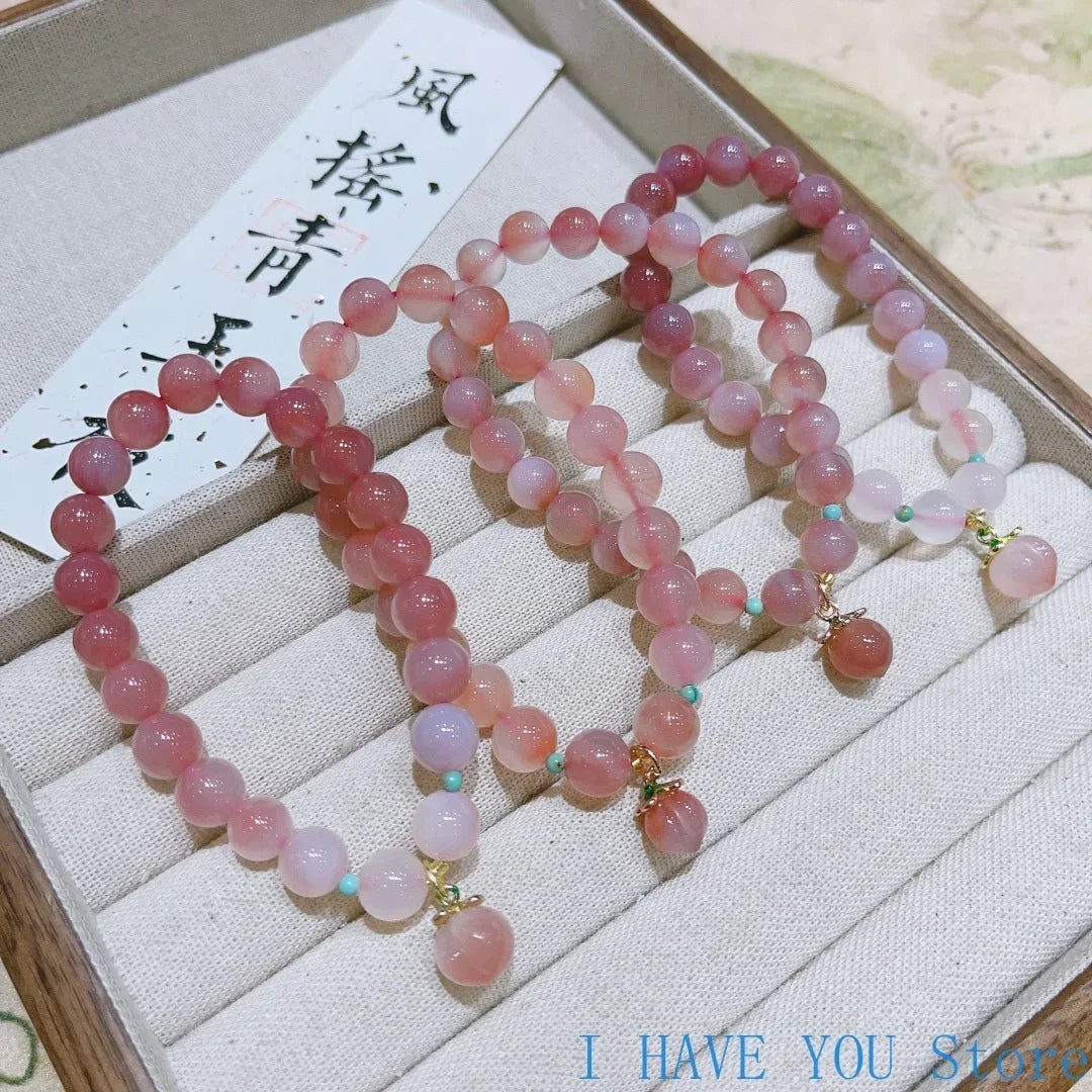 Natural Salt Source Agate Bracelet