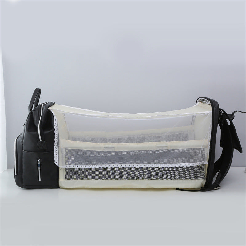 Leather Diaper Bag Baby Mummy Maternity Bag