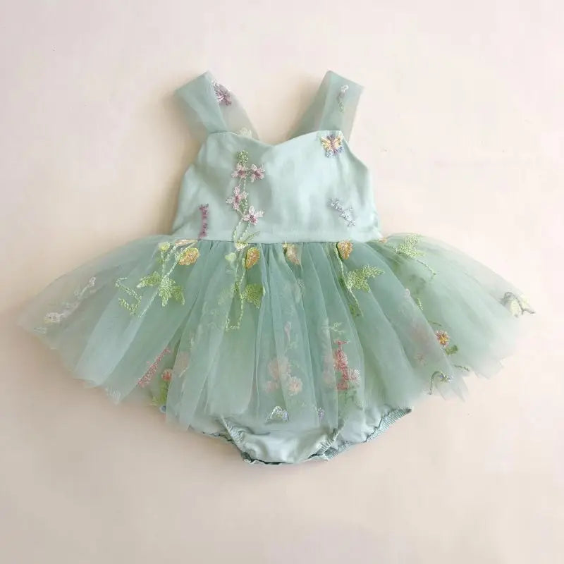 Newborn Baby Girl Princess Fairy Tulle Dress