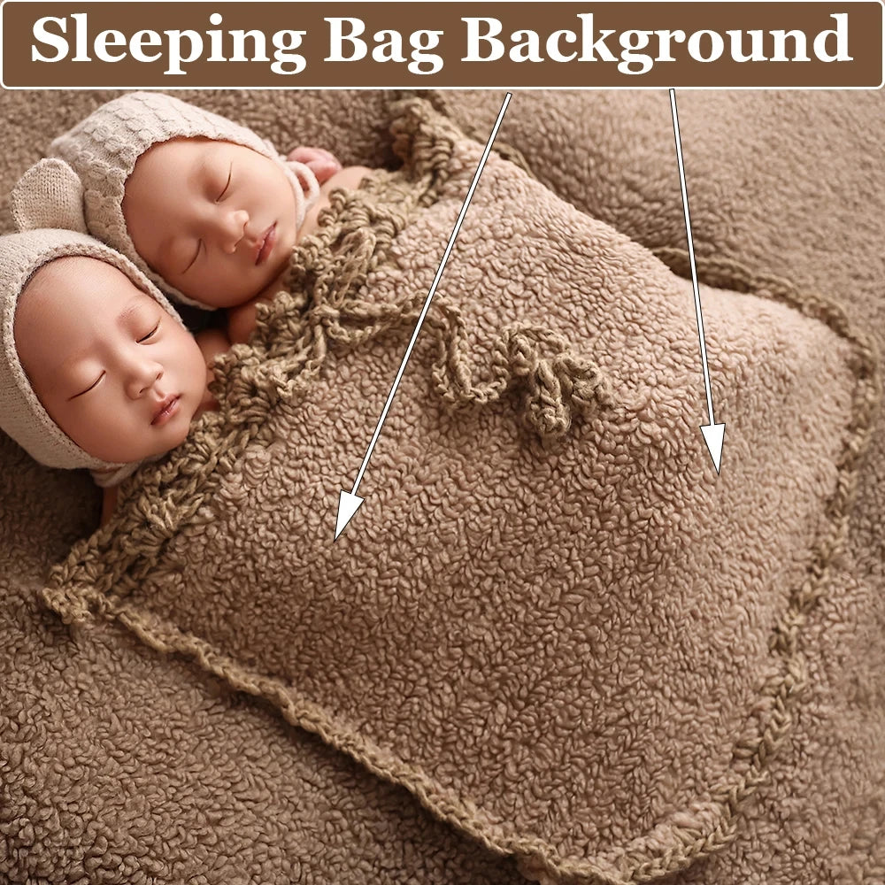 Newborn Photography Props Brown