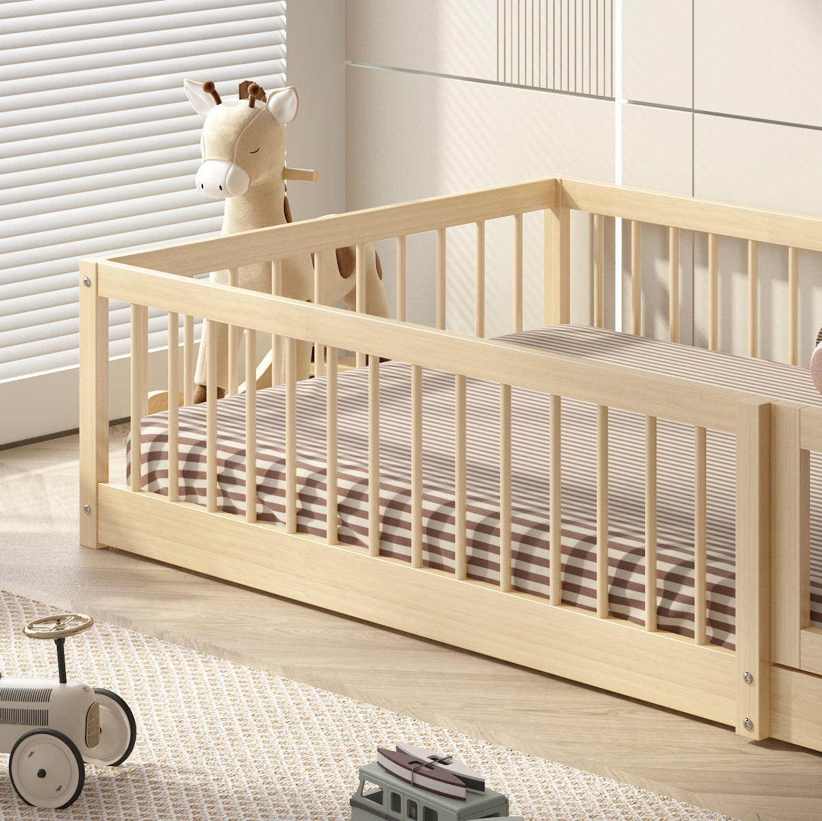 Montessori Natural Floor Bed