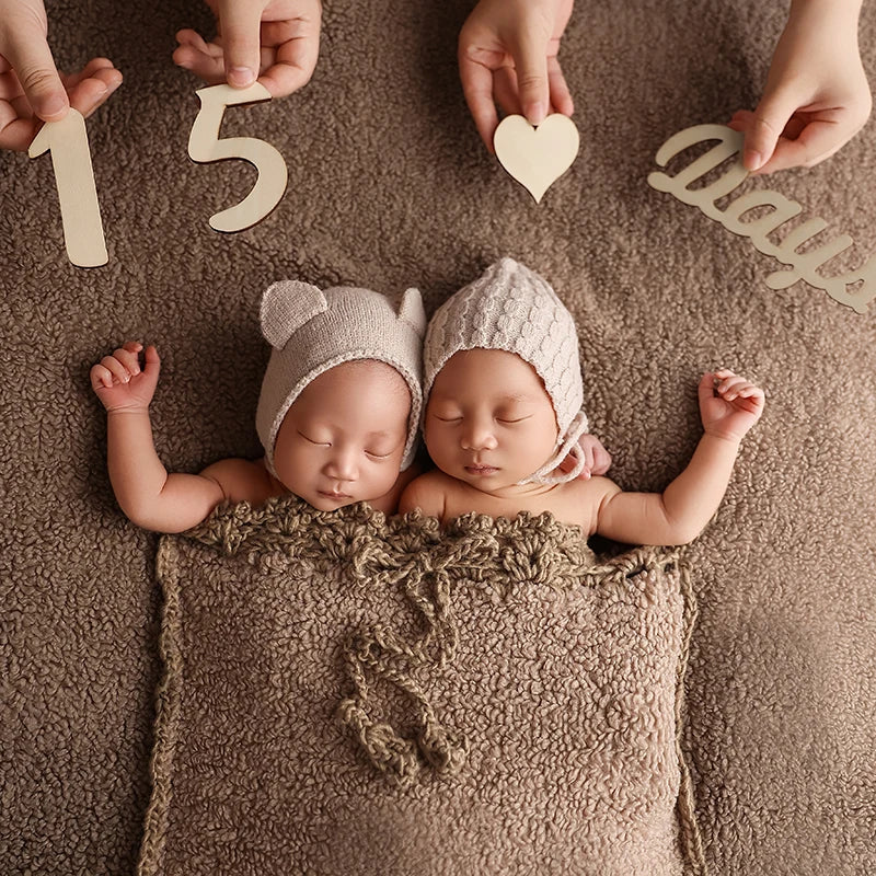 Newborn Photography Props Brown