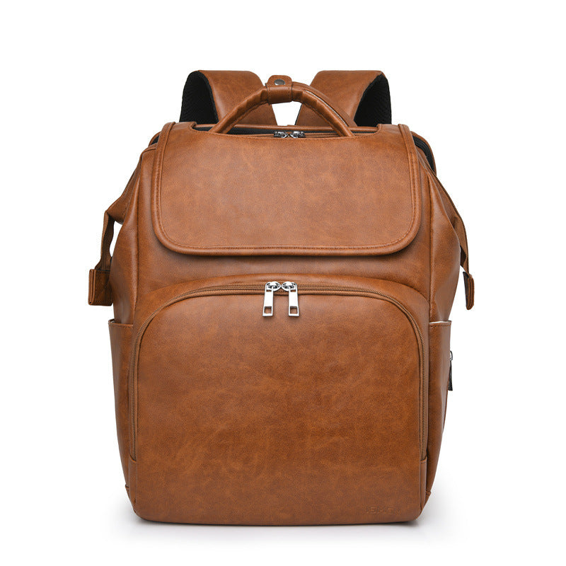 Leather Diaper Bag Baby Mummy Maternity Bag