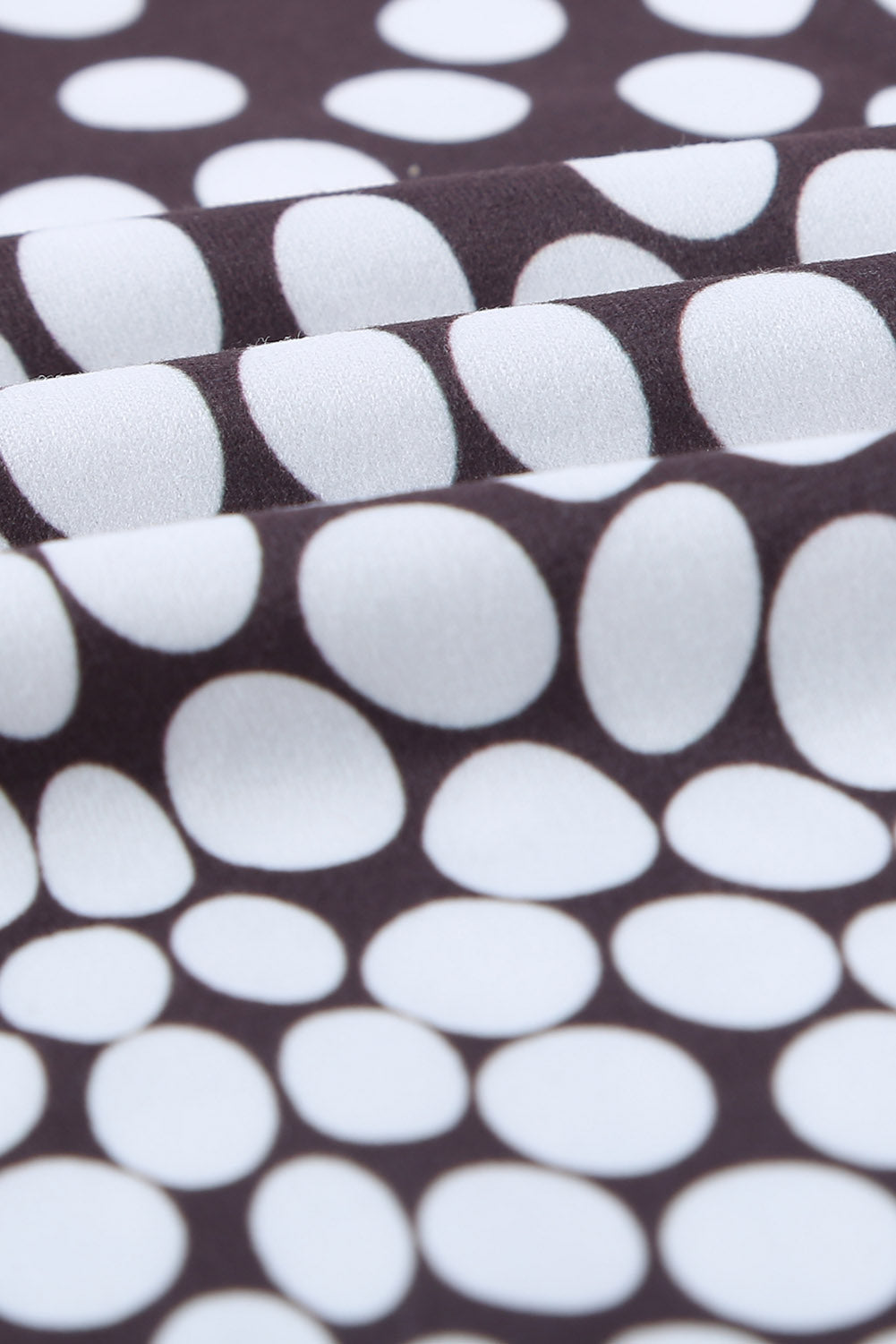 Gradient Polka Dot V Neck Sleeveless Day Dress