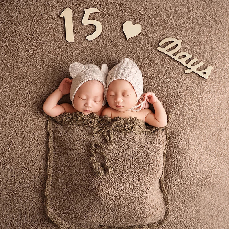 Newborn Photography Props Brown