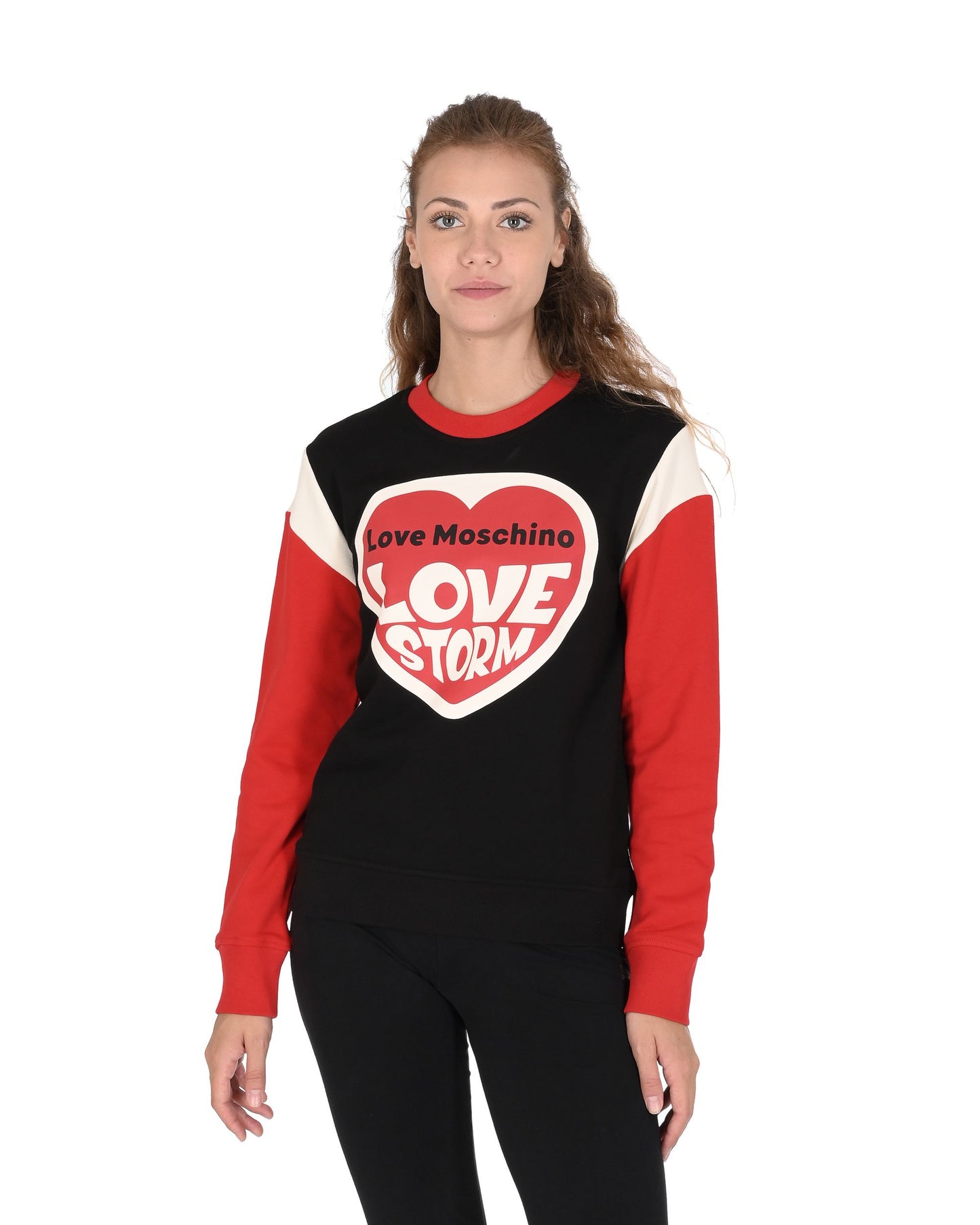 Sudadera Love Moschino para mujer W 6 491 01 M 4055 4051 MULTI
