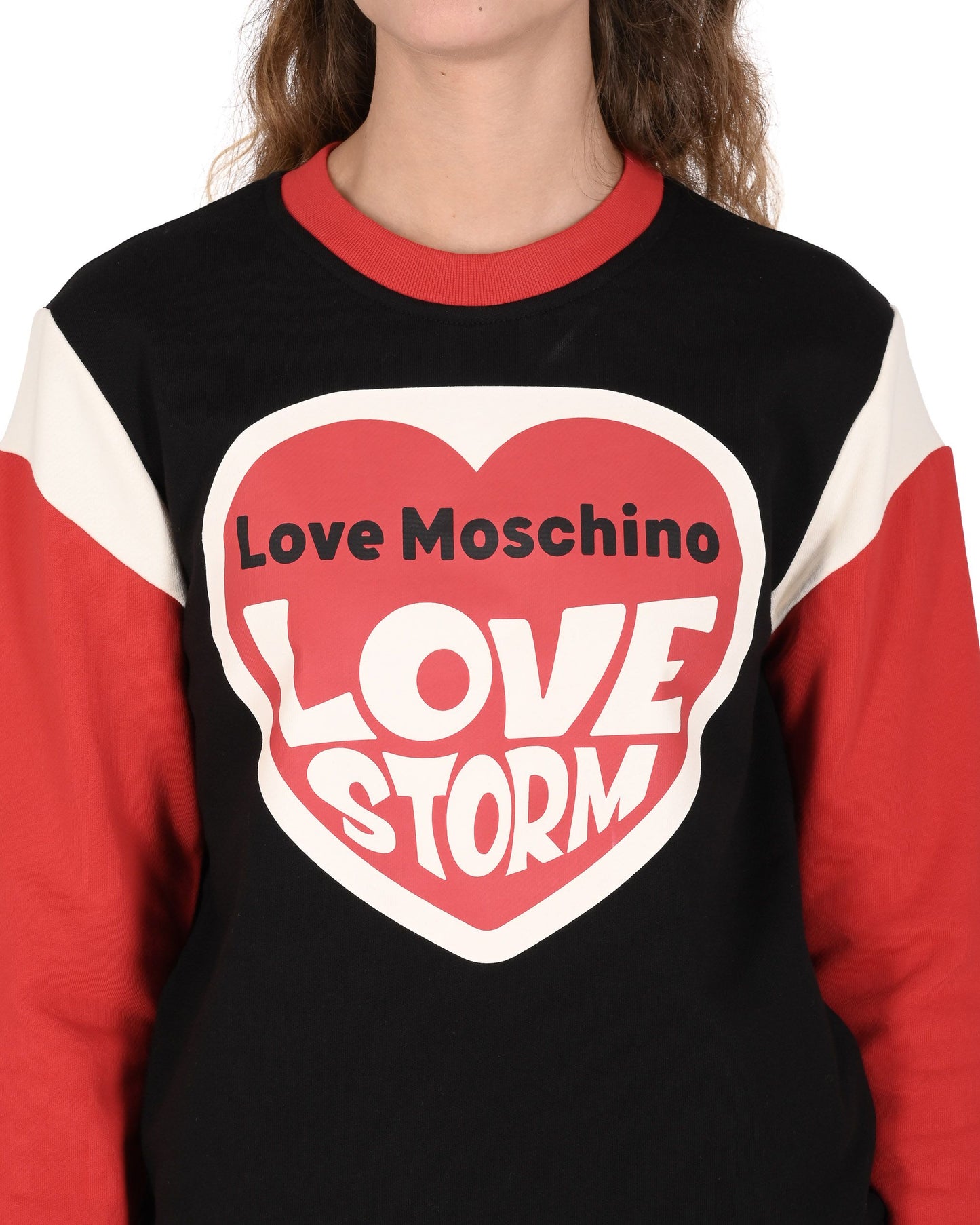 Sudadera Love Moschino para mujer W 6 491 01 M 4055 4051 MULTI
