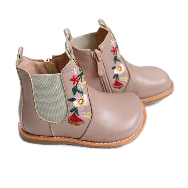 Brand New Fashion Genuine Leather embroidered