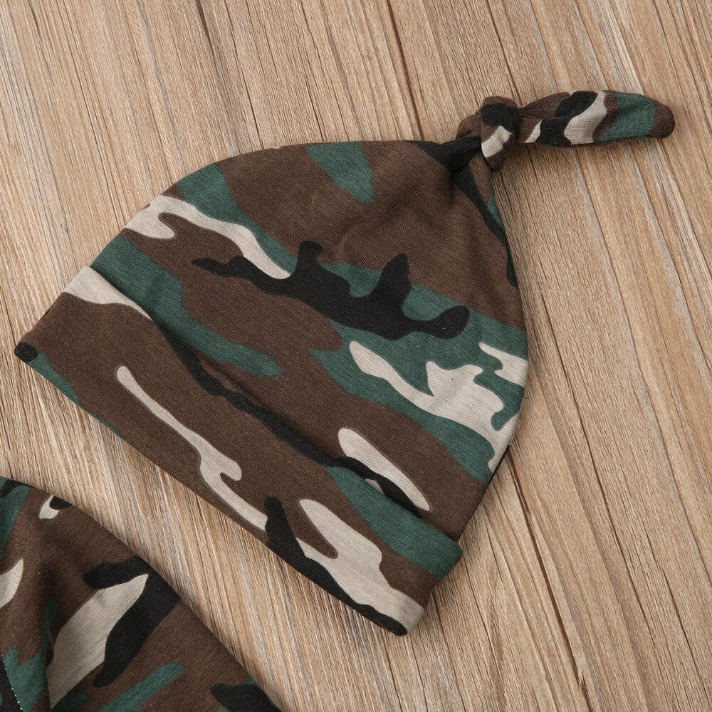 Newborn Infant Baby Girl Boys Rompers Headband