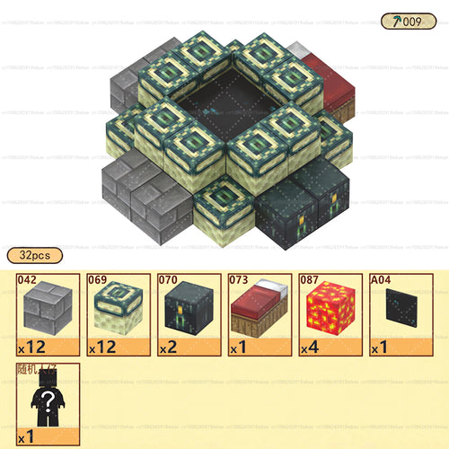 Magnetic Building Blocks Mine World Magnet Cube Set STEM Montessori