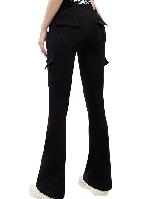 Newest Women Wide Leg High Stretch Yoga Leggings