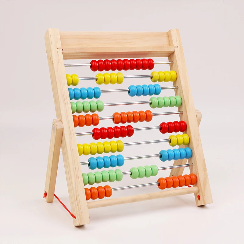 Mathematical calculation rack for kids