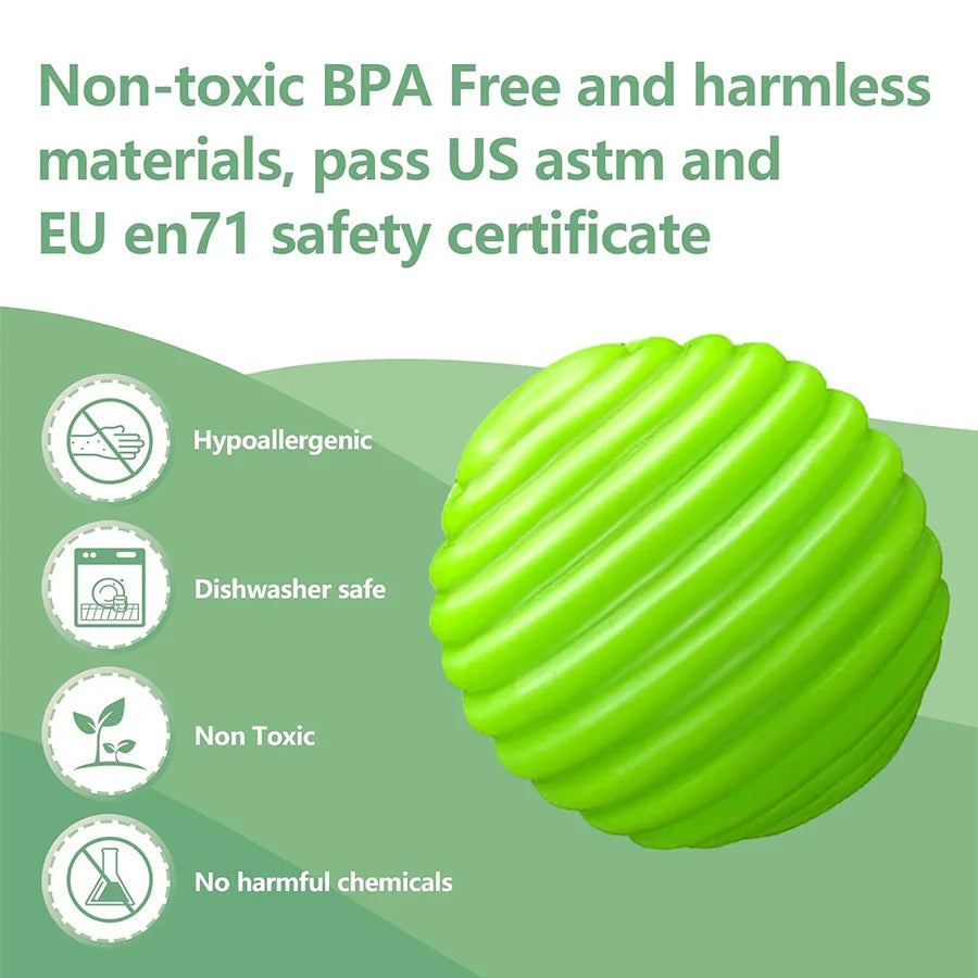 Textured Balls for Baby Sensory Play 6-12 Months