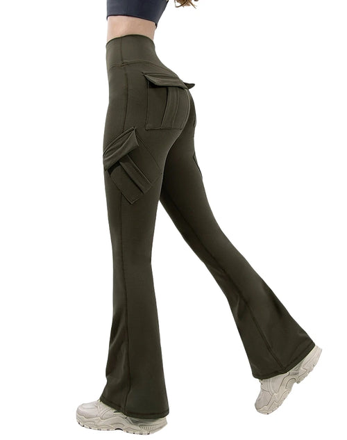 Newest Women Wide Leg High Stretch Yoga Leggings