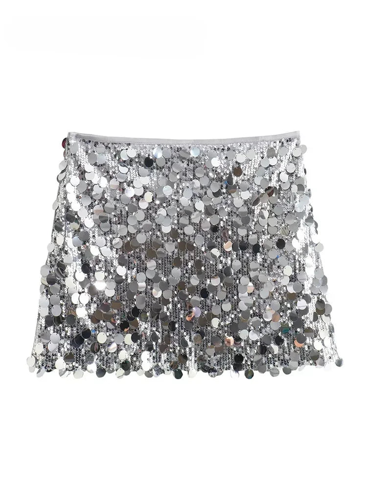 Sequin Mini skirt