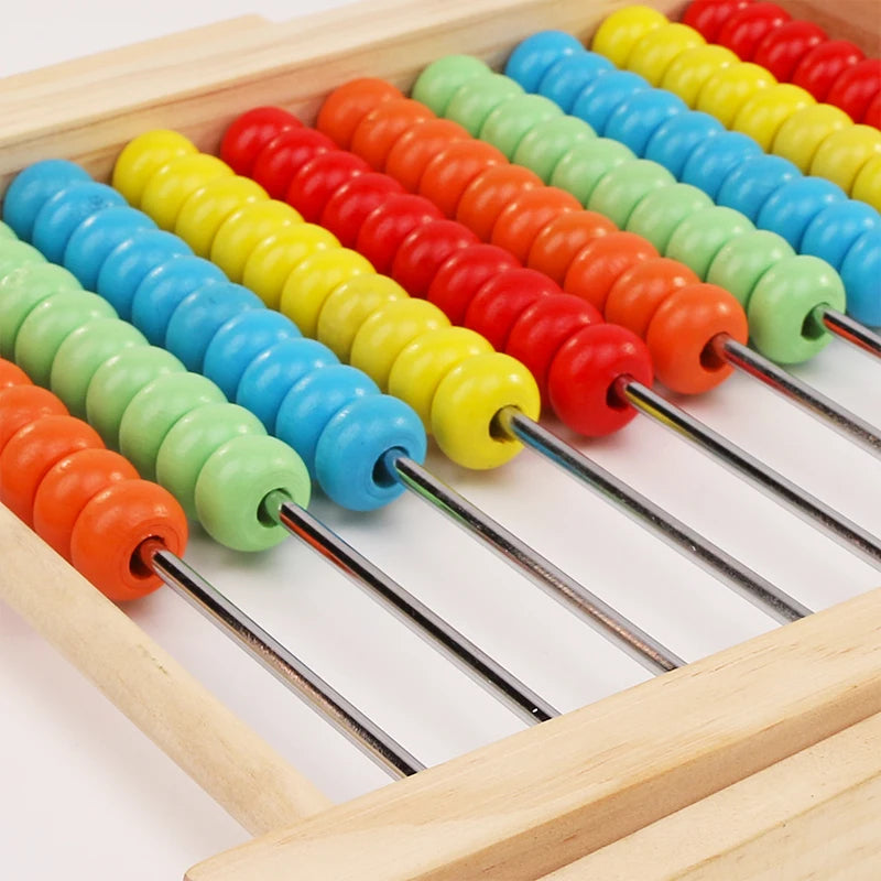 Mathematical calculation rack for kids