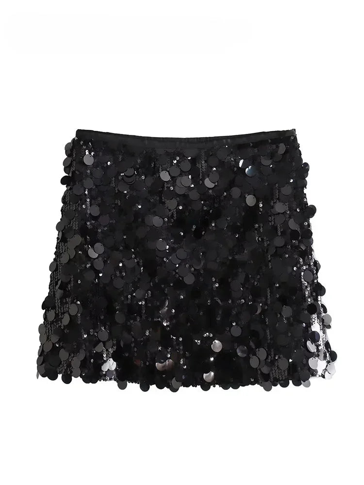 Sequin Mini skirt