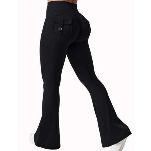 Newest Women Wide Leg High Stretch Yoga Leggings