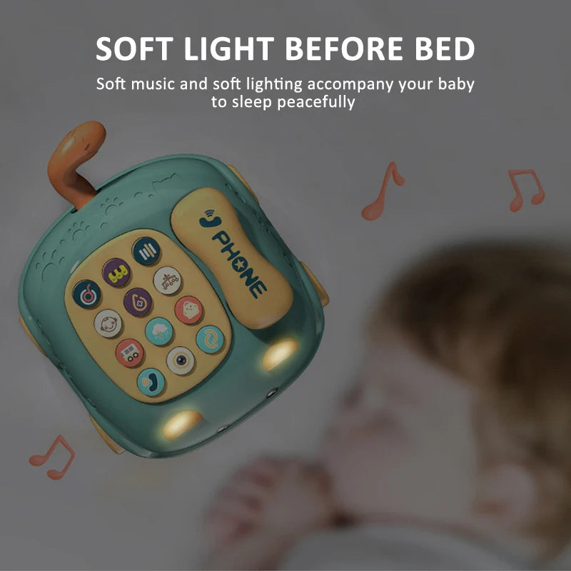 Baby Educational Learning Toys 0 12 months Montessori Lights Musical