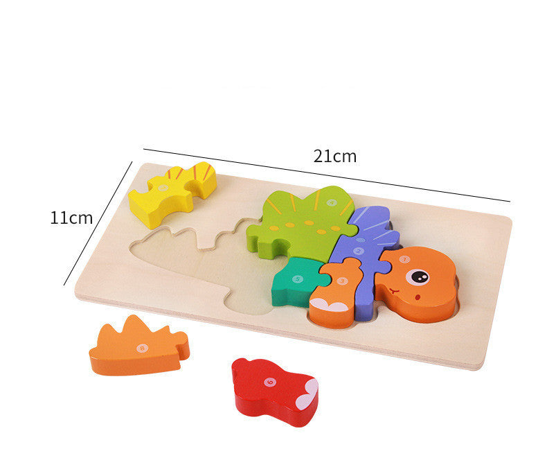 Children Educational Toys Wooden 3D Montessori