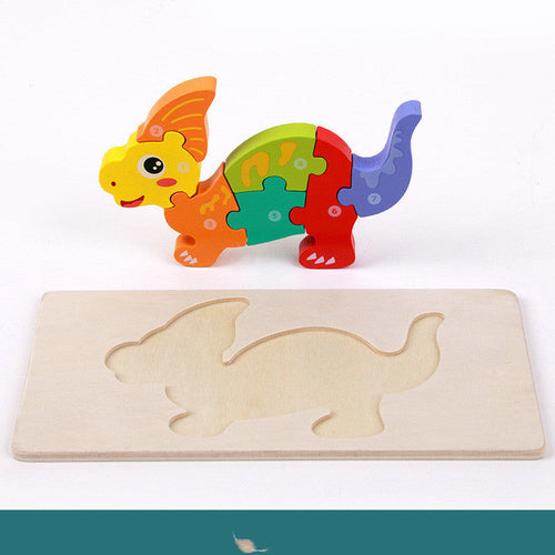 Children Educational Toys Wooden 3D Montessori