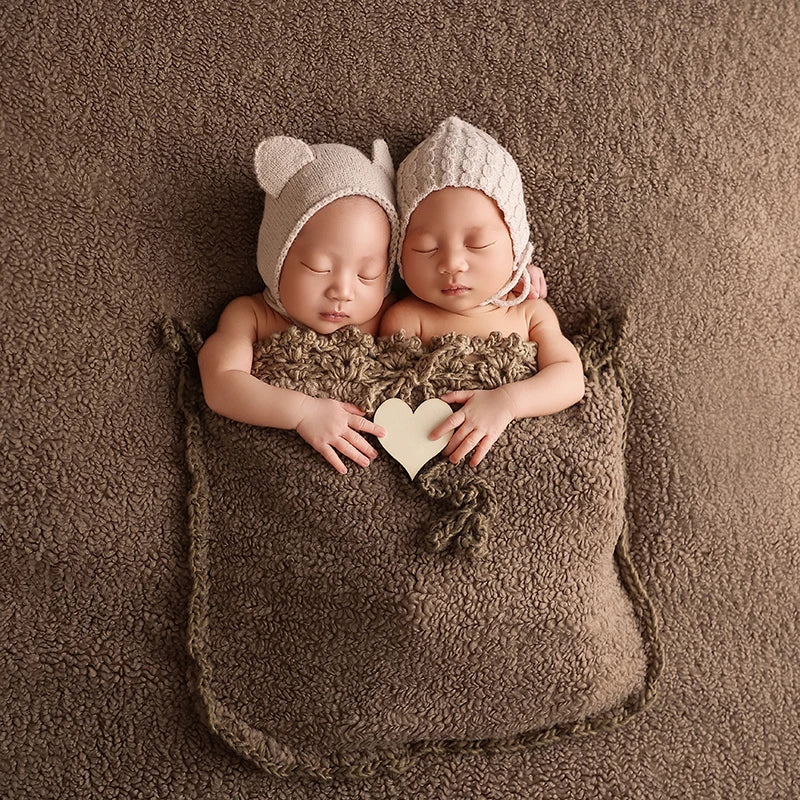 Newborn Photography Props Brown