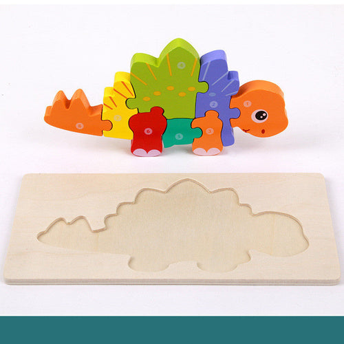 Children Educational Toys Wooden 3D Montessori