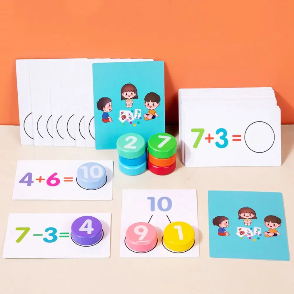 Montessori Logical Thinking Wooden Matching Puzzles