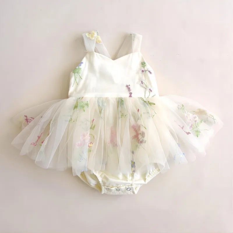 Newborn Baby Girl Princess Fairy Tulle Dress