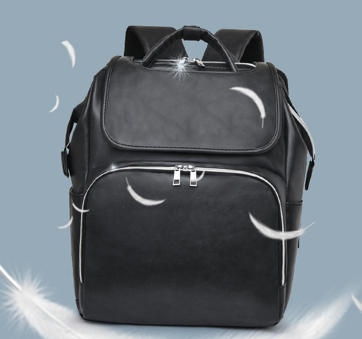 Leather Diaper Bag Baby Mummy Maternity Bag
