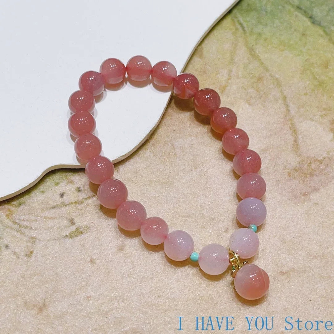 Natural Salt Source Agate Bracelet
