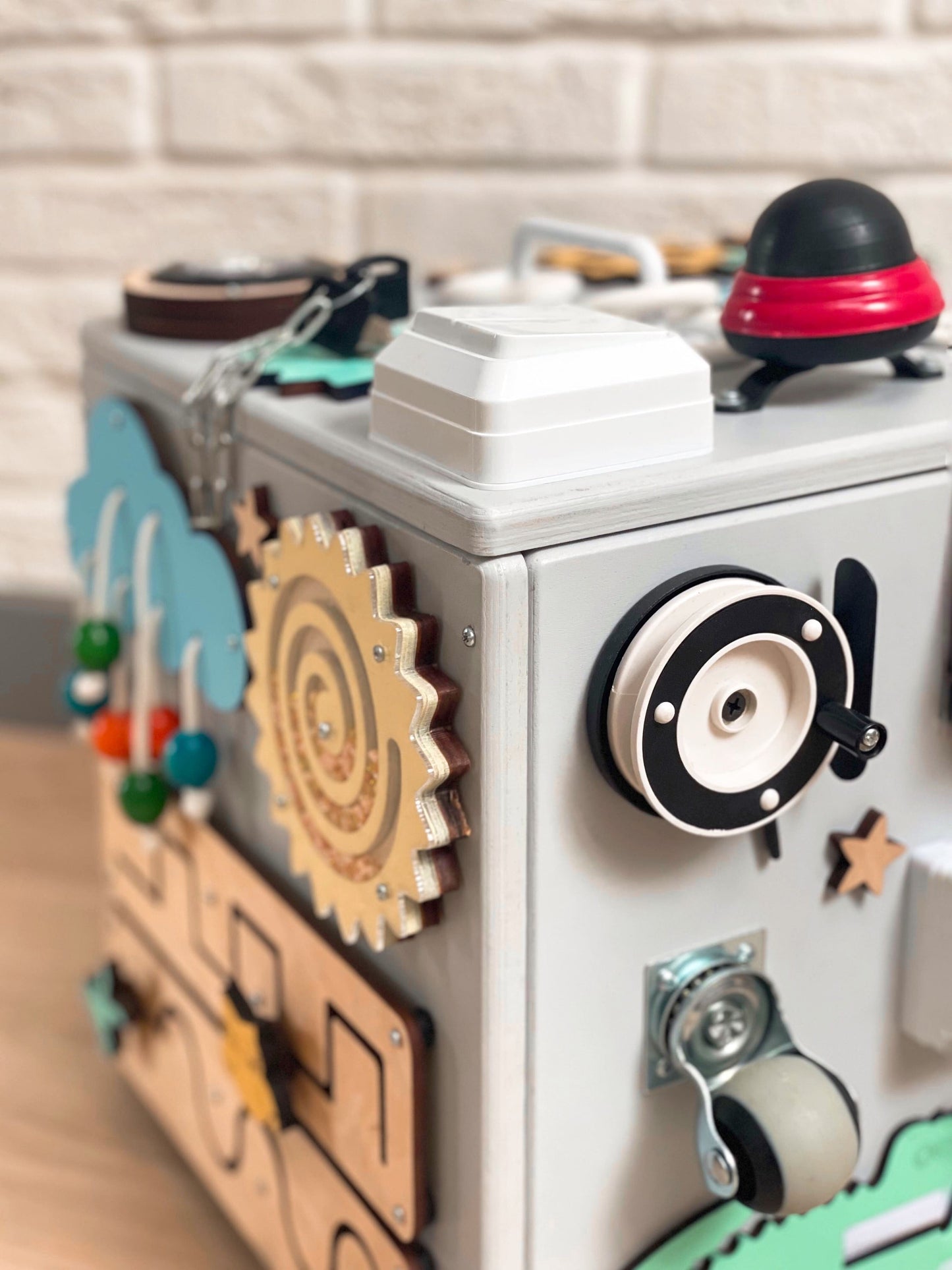 Busy Cube & Storage For Toys