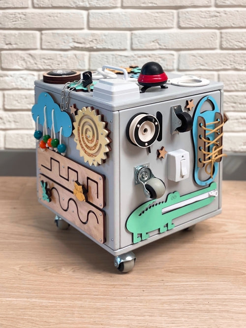 Busy Cube & Storage For Toys