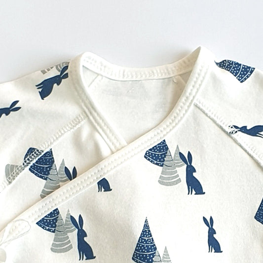 Organic Cotton Style Baby Onesie – Rabbit