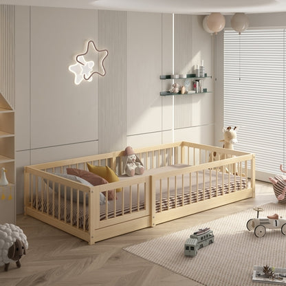 Cama Dream Raft Montessori de suelo natural - Individual [Reserva]