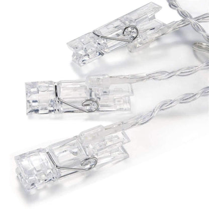 Photo Clip String Light LED Waterproof Battery Operated
