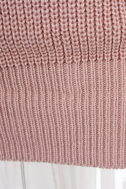 Off Shoulder Sweater dress
