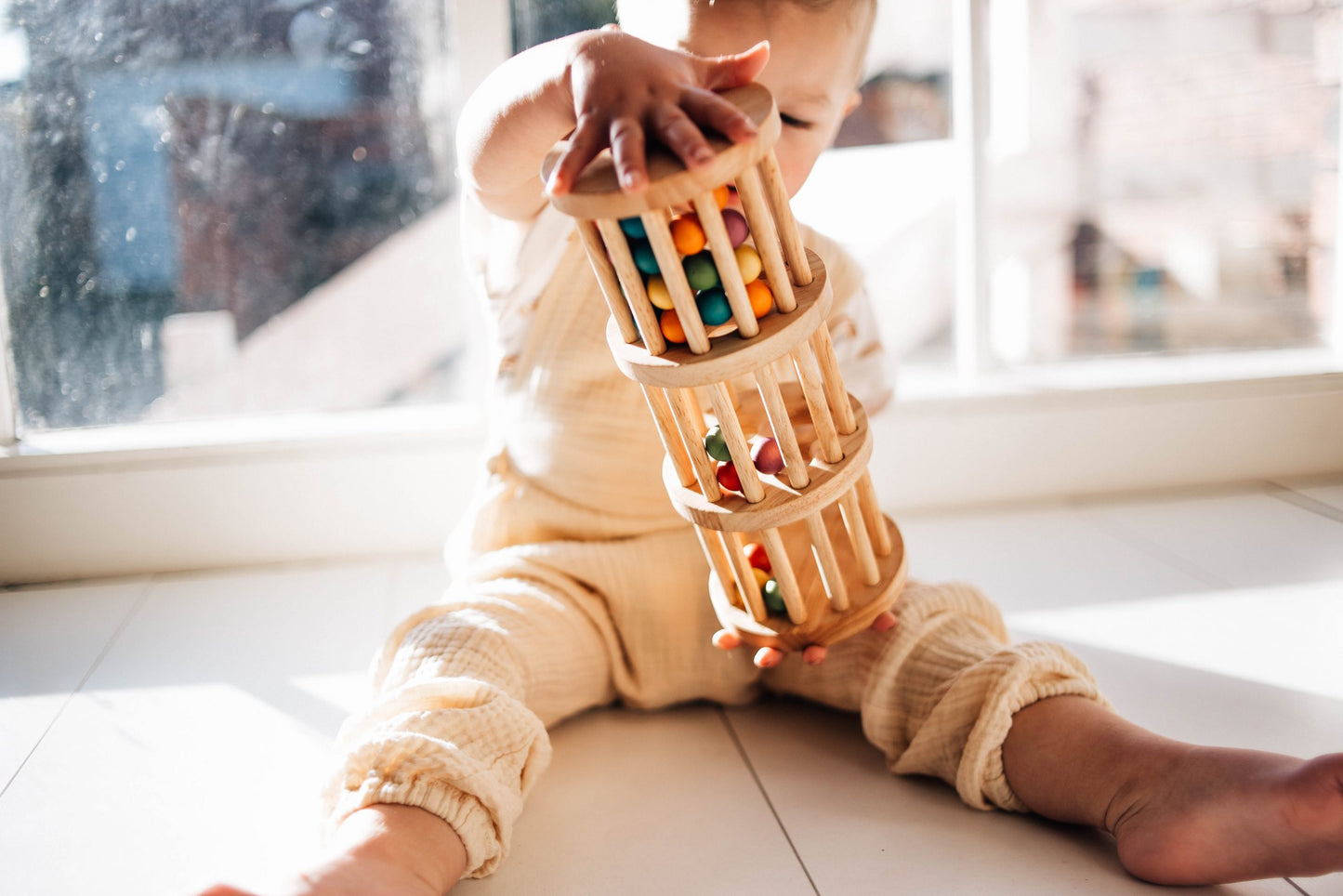 MONTESSORI WOODEN RAIN MAKER