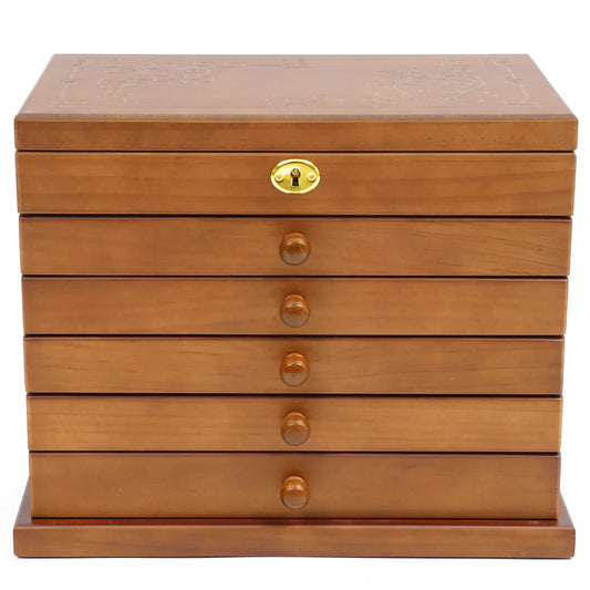 Jewelry Box with 6 Drawers