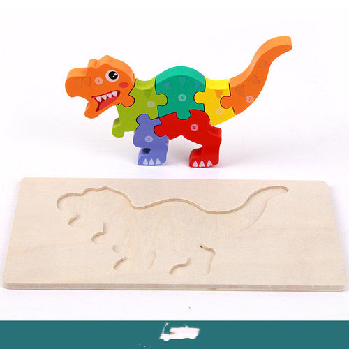 Children Educational Toys Wooden 3D Montessori