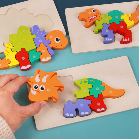 Children Educational Toys Wooden 3D Montessori