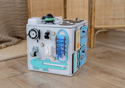 Busy Cube & Storage For Toys