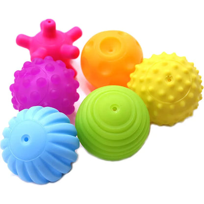 Textured Balls for Baby Sensory Play 6-12 Months