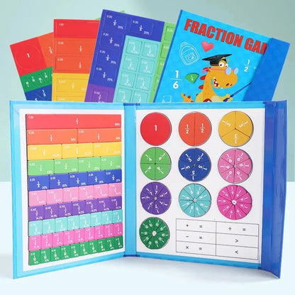 Magnetic Fraction Puzzles for Math Mastery Montessori Enlightenment